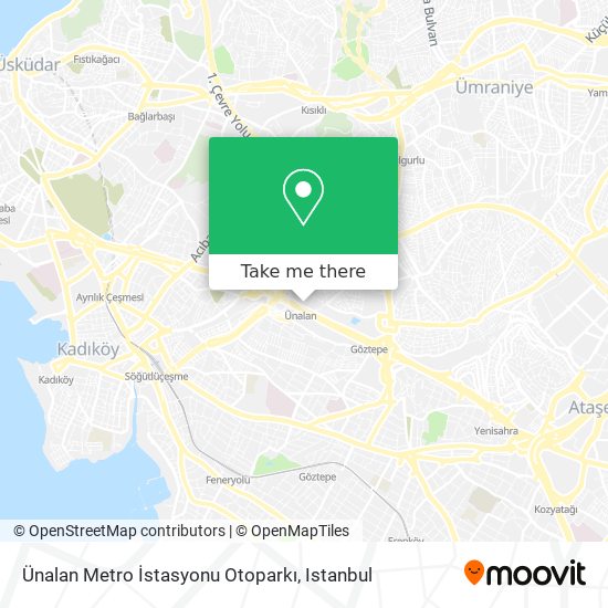 Ünalan Metro İstasyonu Otoparkı map