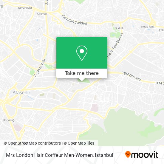 Mrs London Hair Coıffeur Men-Women map