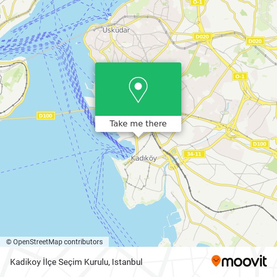 Kadikoy İlçe Seçim Kurulu map