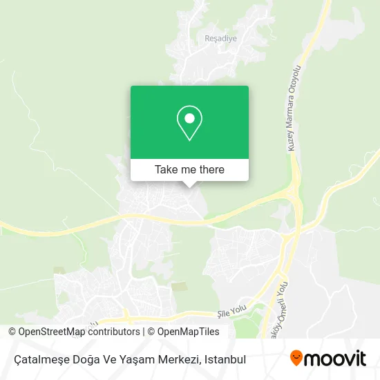 Çatalmeşe Doğa Ve Yaşam Merkezi map