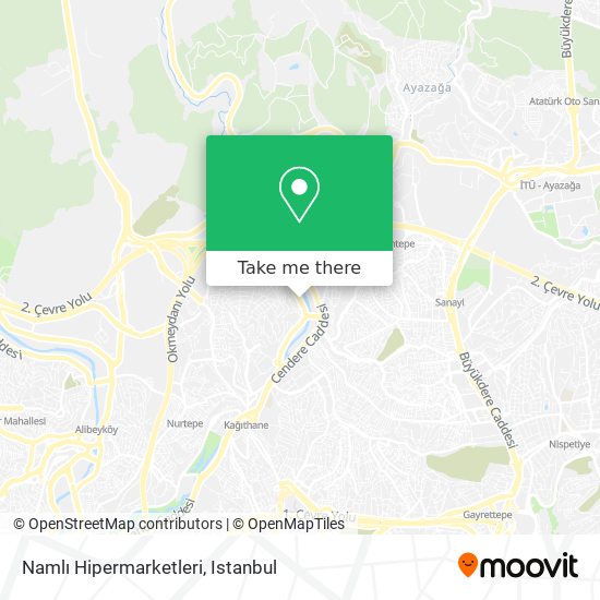 Namlı Hipermarketleri map