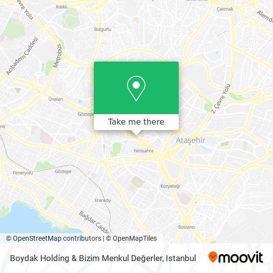 Boydak Holding & Bizim Menkul Değerler map