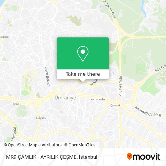 MR9 ÇAMLIK - AYRILIK ÇEŞME map