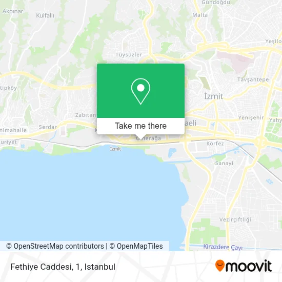 Fethiye Caddesi, 1 map