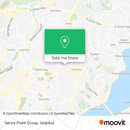 Servis Point Group map