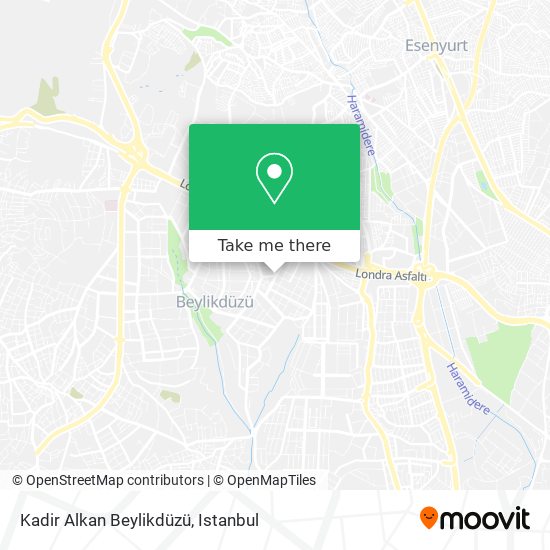 Kadir Alkan Beylikdüzü map