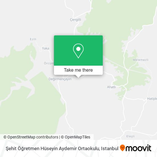 Şehit Öğretmen Hüseyin Aydemir Ortaokulu map