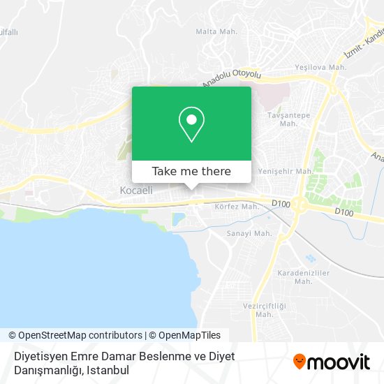 Diyetisyen Emre Damar Beslenme ve Diyet Danışmanlığı map