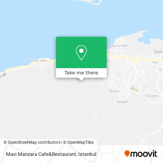 Mavi Manzara Cafe&Restaurant map