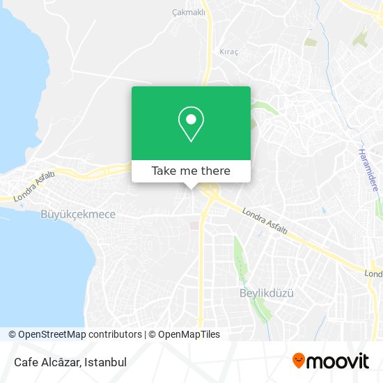 Cafe Alcâzar map