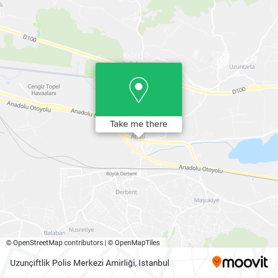Uzunçiftlik Polis Merkezi Amirliği map