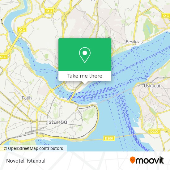 Novotel map