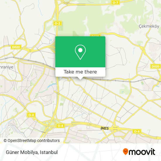 Güner Mobilya map