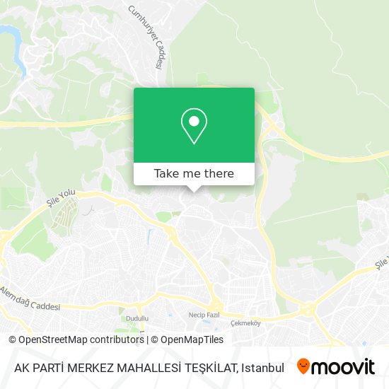 AK PARTİ MERKEZ MAHALLESİ TEŞKİLAT map