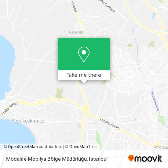Modalife Mobilya Bölge Müdürlüğü map