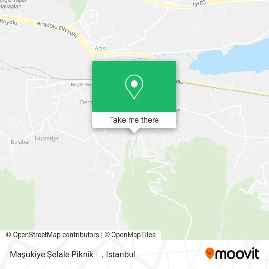 Maşukiye Şelale Piknik 🌿 map