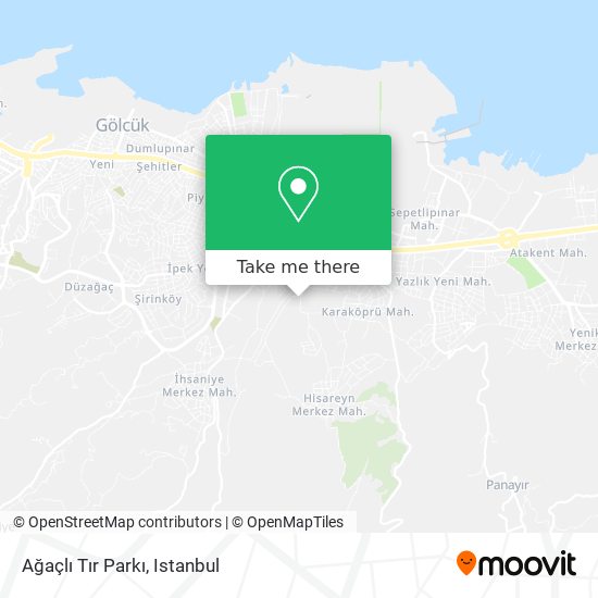 Ağaçlı Tır Parkı map
