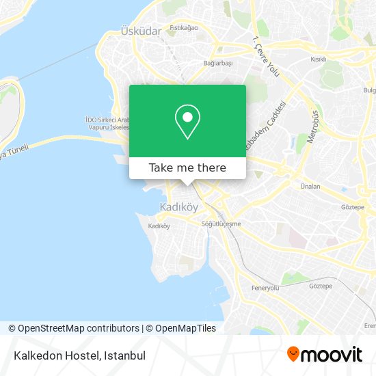 Kalkedon Hostel map