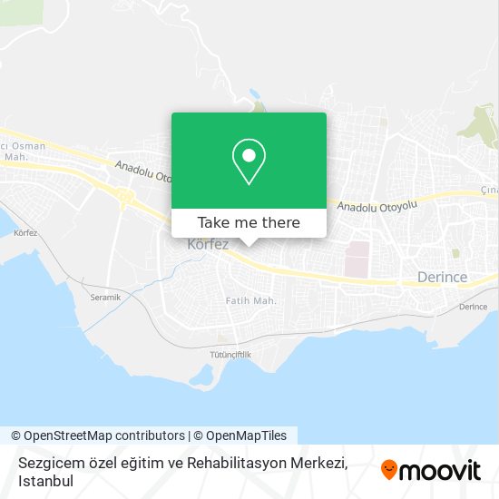 Sezgicem özel eğitim ve Rehabilitasyon Merkezi map