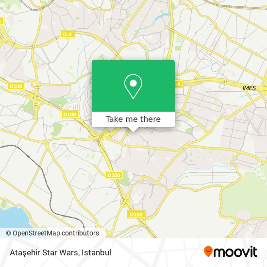 Ataşehir Star Wars map