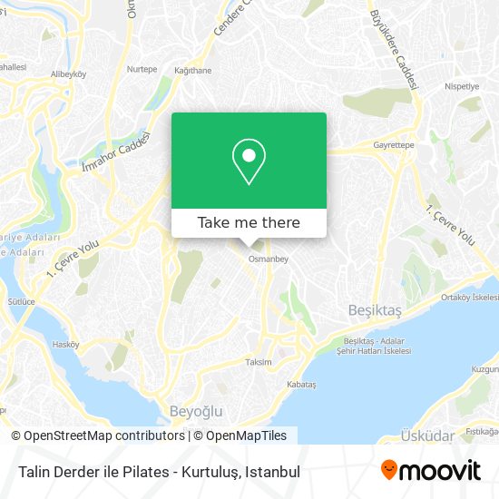 Talin Derder ile Pilates - Kurtuluş map