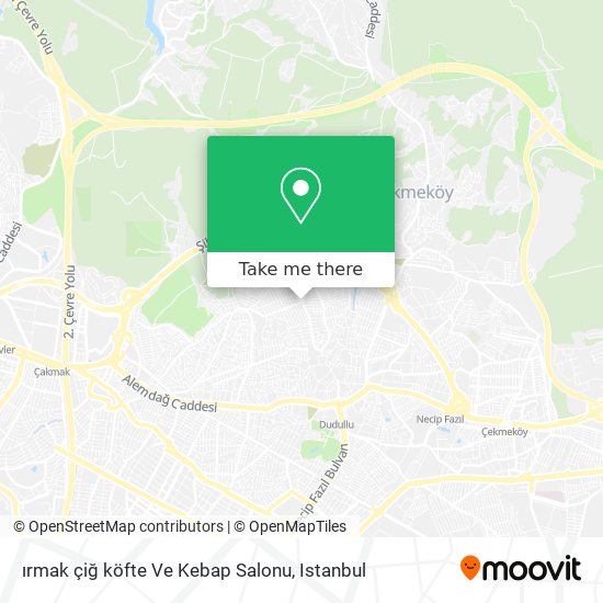 ırmak çiğ köfte Ve Kebap Salonu map