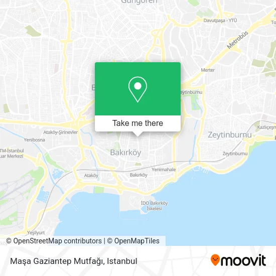 Maşa Gaziantep Mutfağı map