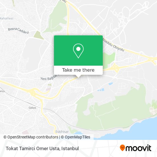 Tokat Tamirci Omer Usta map
