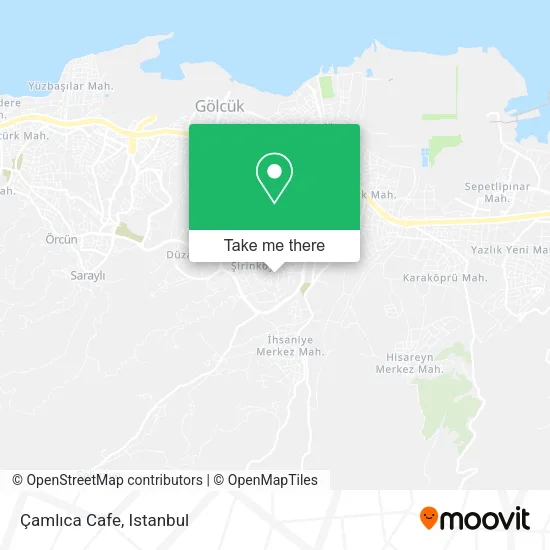 Çamlıca Cafe map