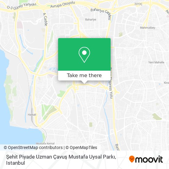 Şehit Piyade Uzman Çavuş Mustafa Uysal Parkı map