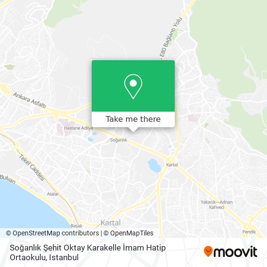 Soğanlık Şehit Oktay Karakelle İmam Hatip Ortaokulu map