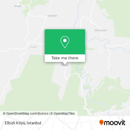 Elbizli Köyü map