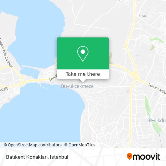 Batıkent Konakları map