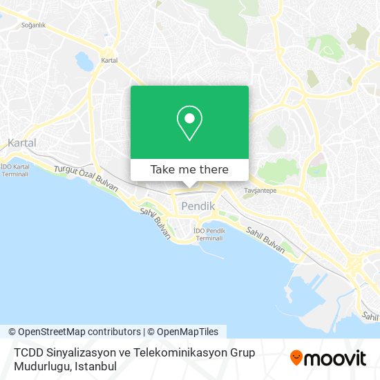 TCDD Sinyalizasyon ve Telekominikasyon Grup Mudurlugu map