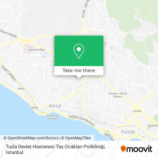 Tuzla Devlet Hastanesi Taş Ocakları Polikliniği map