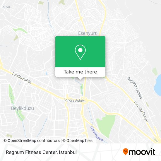 Regnum Fitness Center map