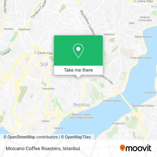 Moicano Coffee Roasters map