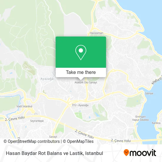 Hasan Baydar Rot Balans ve Lastik map