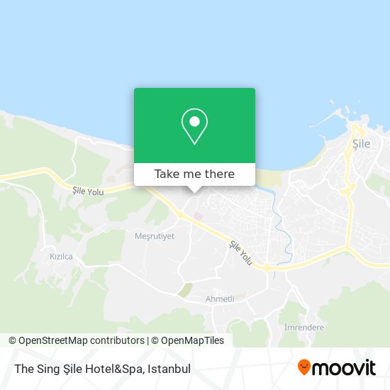 The Sing Şile Hotel&Spa map