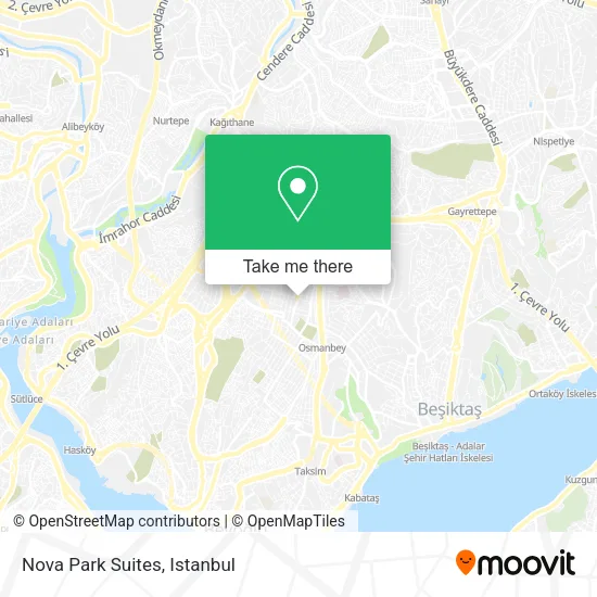 Nova Park Suites map