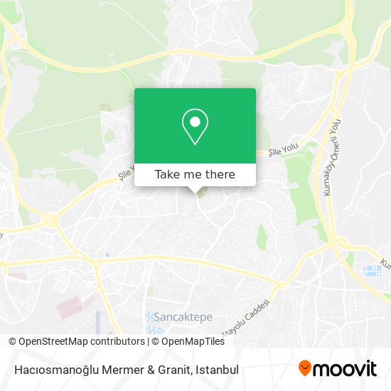 Hacıosmanoğlu Mermer & Granit map