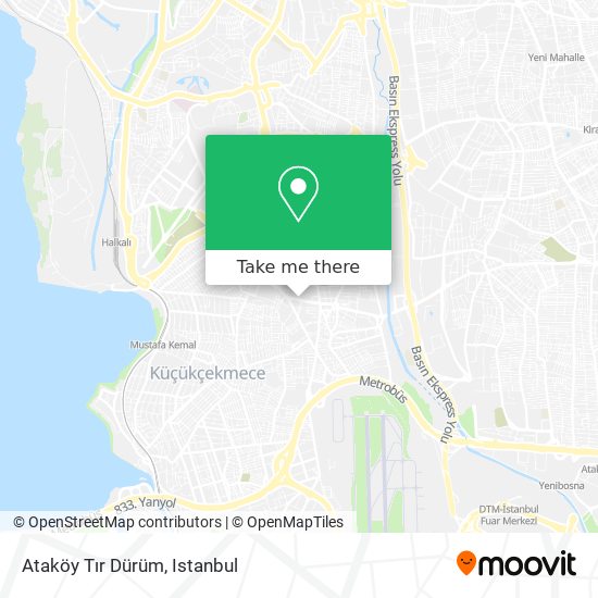 Ataköy Tır Dürüm map