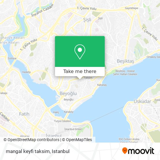 mangal keyfi  taksim map