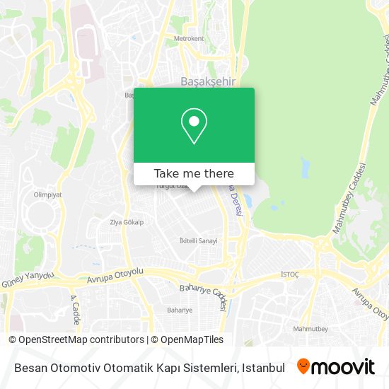 Besan Otomotiv Otomatik Kapı Sistemleri map