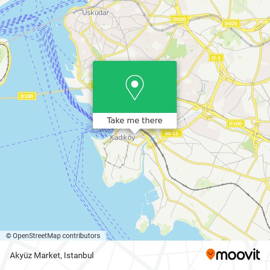 Akyüz Market map
