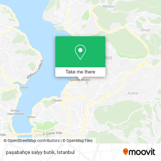 paşabahçe salyy butik map