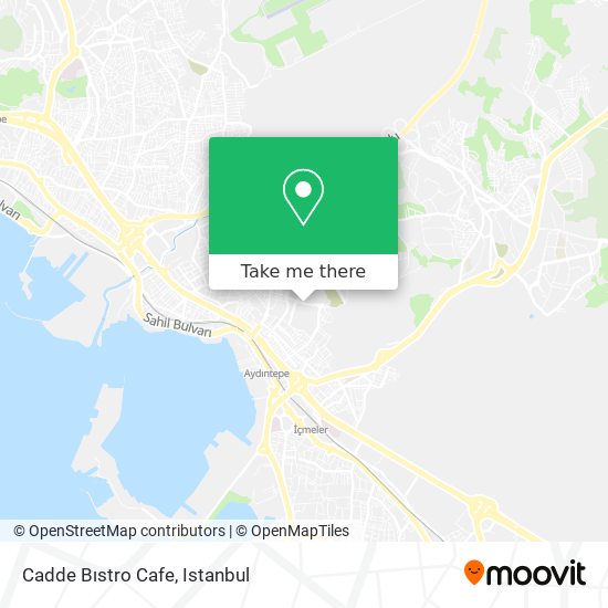 Cadde Bıstro Cafe map