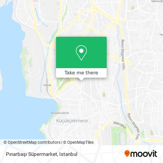 Pınarbaşı Süpermarket map