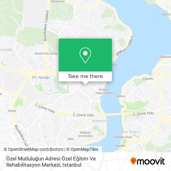 Özel Mutluluğun Adresi Özel Eğitim Ve Rehabilitasyon Merkezi map