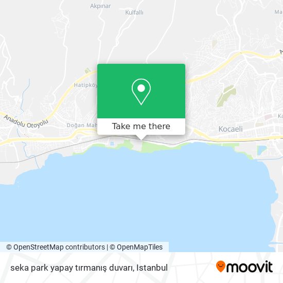seka park yapay tırmanış  duvarı map